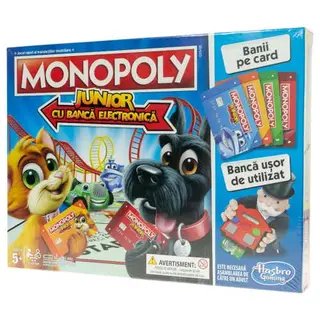 Hasbro Monopole Junior Electronic Banking Game