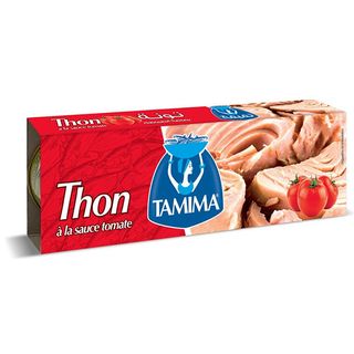 Thon à la sauce tomate 3x 80g - TAMIMA