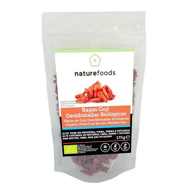 Bagas Goji Bio Naturefoods 175 Gramas