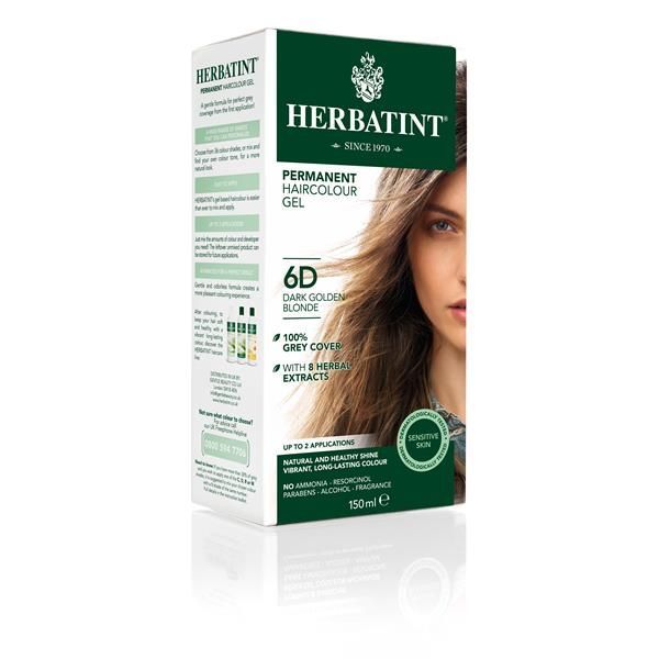 D6 Louro Escuro Dourado 150 Ml Herbatint