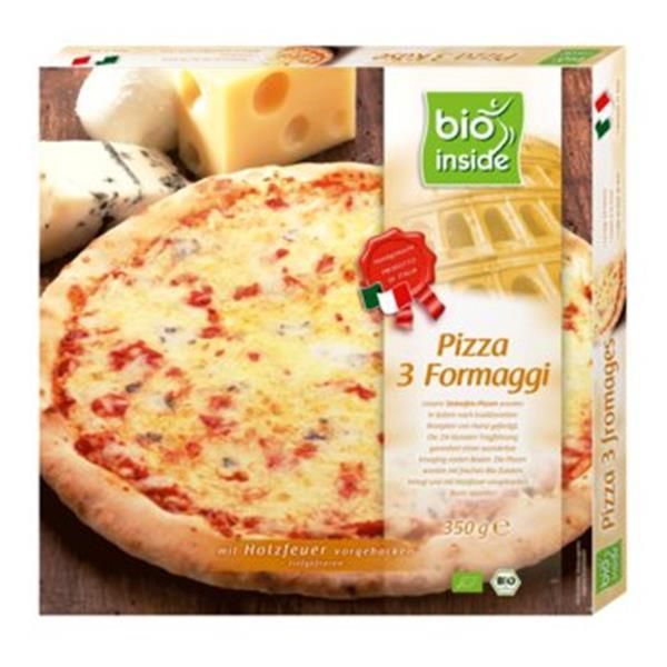 Pizza 3 Queijos Ultracongelada Bio 350Gr Bio Inside