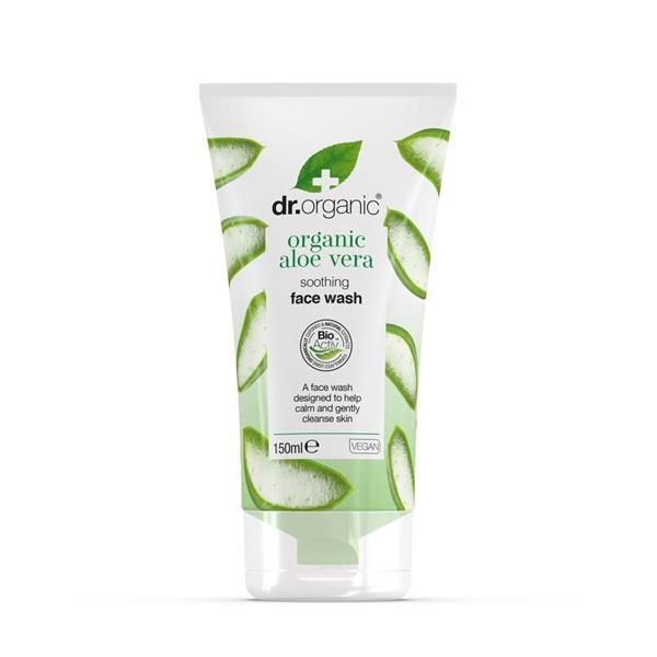 Gel Limpeza Facial Com Aloé Vera Bio Dr. Organic 150 Ml