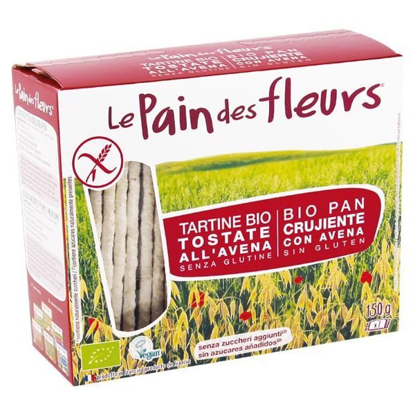 Tostas Estaladiças Aveia Bio Sem Glúten Le Pain Des Fleurs 150 Gramas