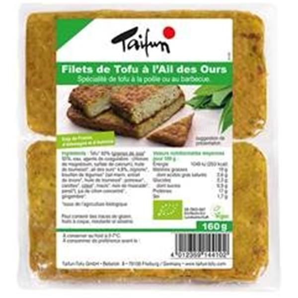 Filete Tofu Com Alho Urso Bio 160G Taifun 160 Gramas