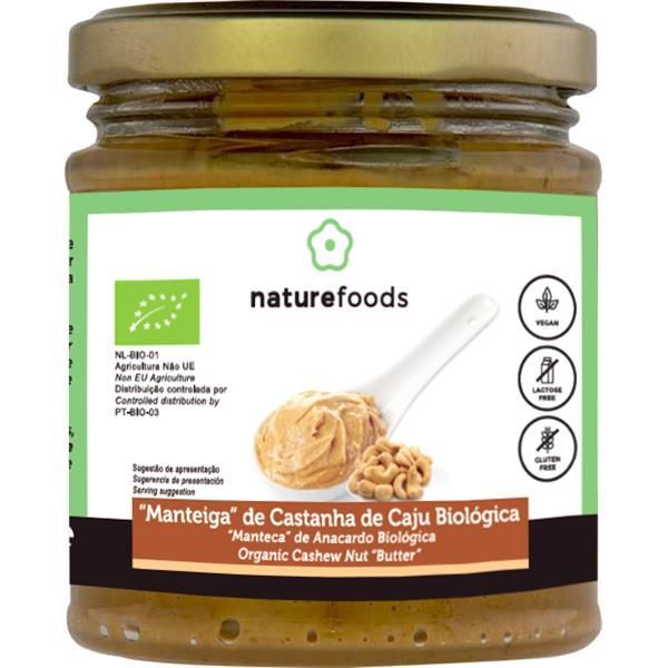 Manteiga De Caju Biológica 170 Gramas Naturefoods
