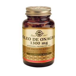 Óleo De Onagra 1300 Mg 30 Capsulas Solgar