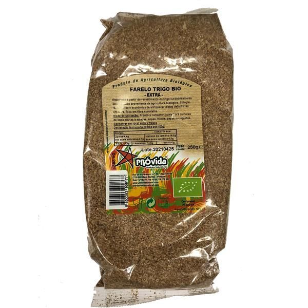 Farelo De Trigo Extra Bio Próvida 250 Gramas