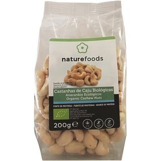 Castanhas De Caju Biológicas Naturefoods 200 Gramas