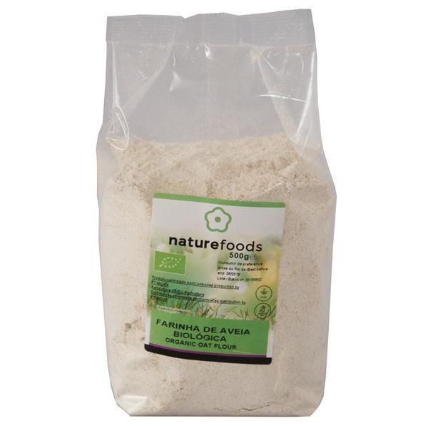 Farinha De Aveia Bio Naturefoods 500 Gramas