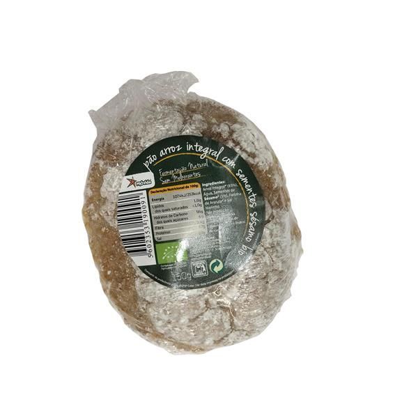 Pão Arroz Integral C/Sem. Sésamo Bio Próvida 150 Gramas