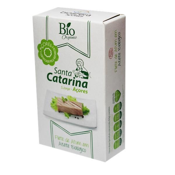 Atum Em Azeite Bio Filete Santa Catarina 120 Gramas