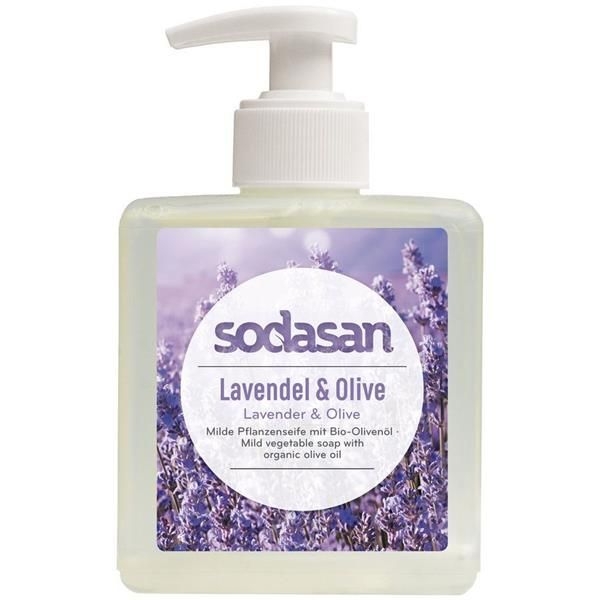 Sabonete Líquido Com Azeite E Fragrância A Alfazema 300 Ml Sodasan