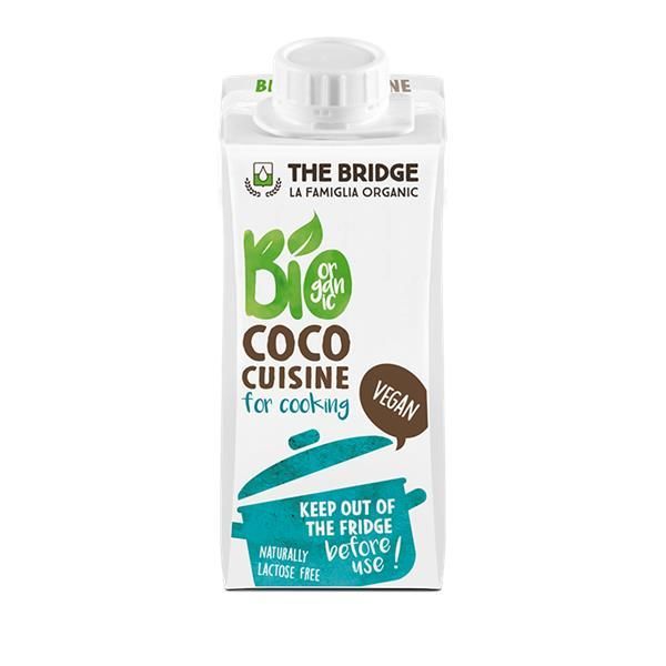 Creme De Cozinha De Coco Bio The Bridge 200 Ml