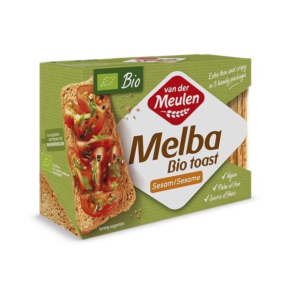 Tostas Melba Bio Van Der Meulen 100 Gramas