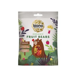 BIONA organic bombone gumene mini fruit bears 75 GR