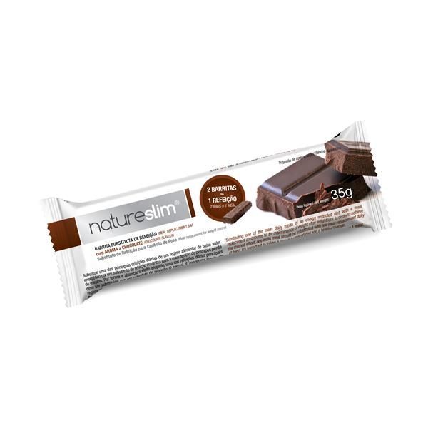 Barra Substituta De Refeição Chocolate Natureslim 35 Gramas