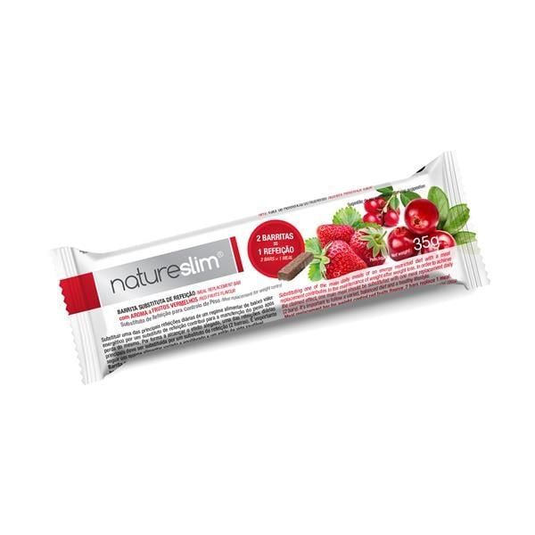 Barra Substituta De Refeição Frutos Vermelhos Natureslim 35 Gramas