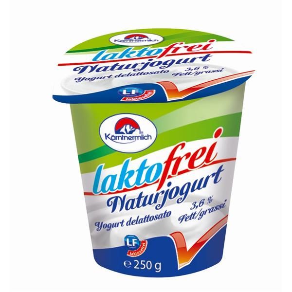 Iogurte Natural Com 3,6% De Gordura, Sem Lactose Kärtnermilch  250 Gramas