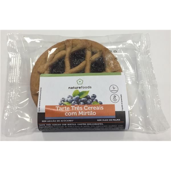 Tarte De Mirtilo 0% Açúcar Adicionado 45 Gramas Mangiarsano