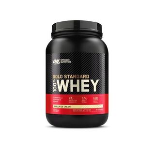 Proteina Whey Gold Standard 24,2G Proteina Suero De Leche Sabor Vainilla 908 G Talla Única .