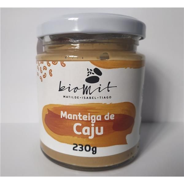 Manteiga Caju Torrado Bio Biomit 230 Gramas