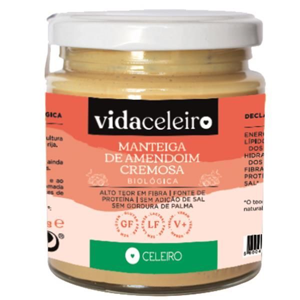 Manteiga De Amendoim Bio 230 Gramas Vida Celeiro