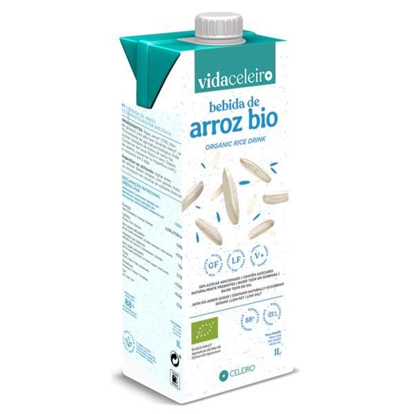 Bebida Arroz Uht Bio 1L Vida Celeiro 1 Litros