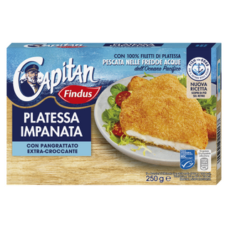 Capitan Findus Platessa Impanata 250 G - 120289