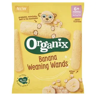 Organix flips organski banana 6m+ 25g organix