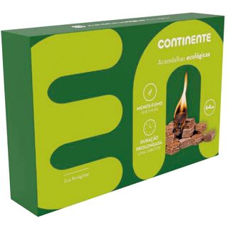 Acendalhas Ecológicas Continente (emb. 64 cubos)