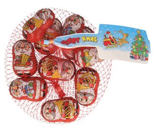 F.Choco Navidad Papa Noel Laica Red 100 Gr.