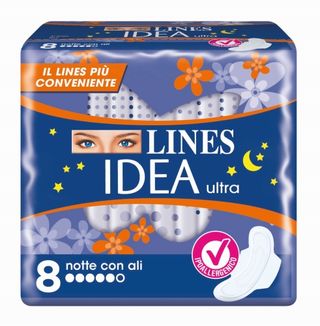 Assorbente Lines Idea Ultra Nottex8. - 0001037