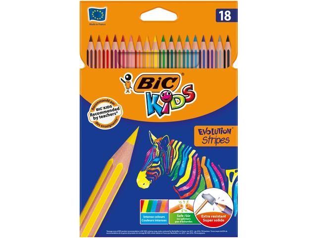Bic Kids Evolution Stripes Wallet