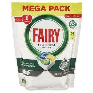 FAIRY kapsule za mašinsko pranje suða platinum lemon 44 KOM