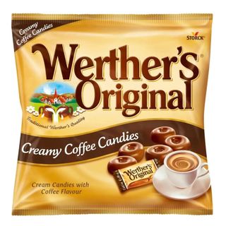 Bonbons Toffees au caramel crémeux saveur Coffee 125g - WERTHER'S