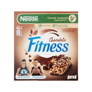 Nestlé Fitness Barrette Cereali Integrali con Cioccolato al Latte 6x23,5 g-7699
