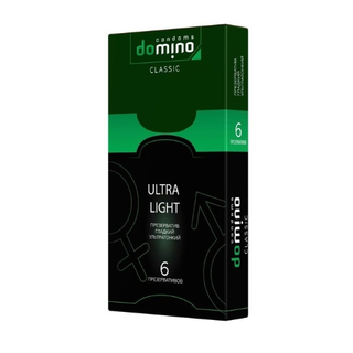 Презервативы DOMINO CLASSIC Ultra Light, 6 шт.