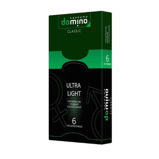 Презервативы DOMINO CLASSIC Ultra Light, 6 шт.