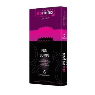 Презервативы DOMINO CLASSIC Fun Bumps, 6 шт.