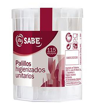 Ifa Sabe Palillos Higenizados Unitarios 115 Ud.