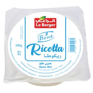 Fromage Ricotta sans sel 200g - BEAT