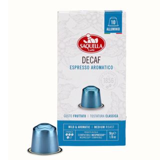Saquella Decaf Espresso Decaféiné Capsules x10