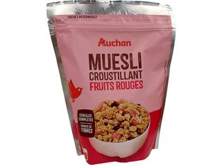 Cereales Muesli con Frutas Rojas Producto Alcampo 450 G.