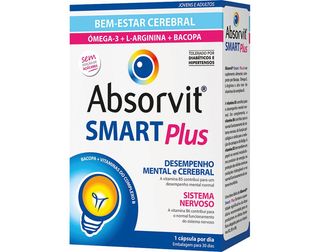 Suplemento Absorvit Smart Plus 30 Capsulas