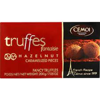 Ballotin truffes fantaisie au chocolat et aux éclats de noisettes 200g - JACQUOT