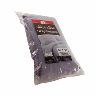 N°1 Drap Housse Bleu Dimensions: 140X190Cm