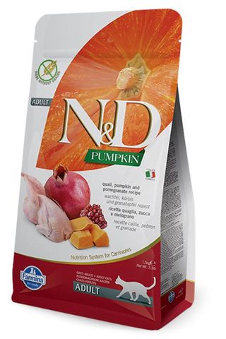 Zestaw promocyjny druga sztuka - 50% N&D PUMPKIN NEUTERED przepiórka, granat 300g