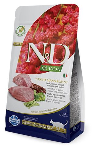 Zestaw promocyjny druga sztuka - 50% N&D QUINOA WEIGHT Jagnięcina 300g