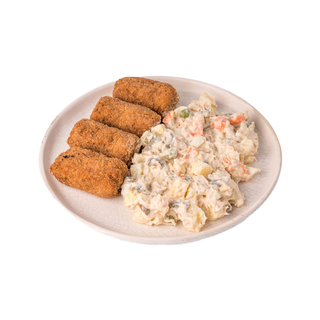 Combinado Ensaladillas Rusa y Croquetas Pollo Cuina 300G Eco