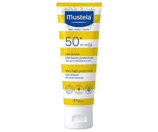 Mustela Leche Solar Facial Alta Protección Bebé 5797582 40Ml
